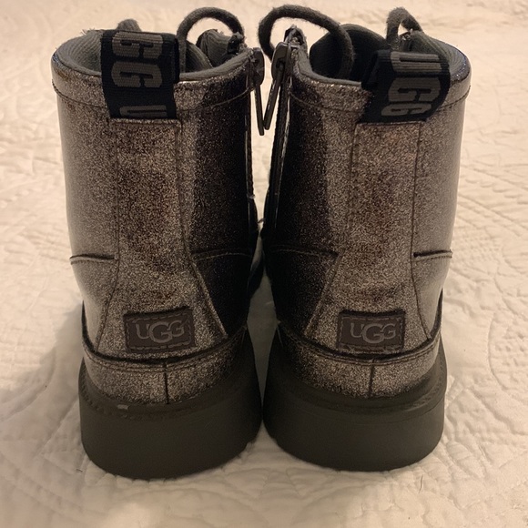 UGG glitter combat boots - Picture 3 of 5